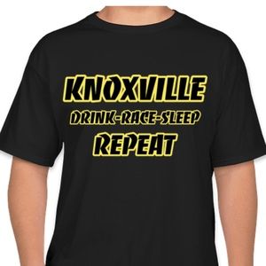 Knoxville graphic shirt. Three colors. Sizes small thru 2XL. 100% cotton.
